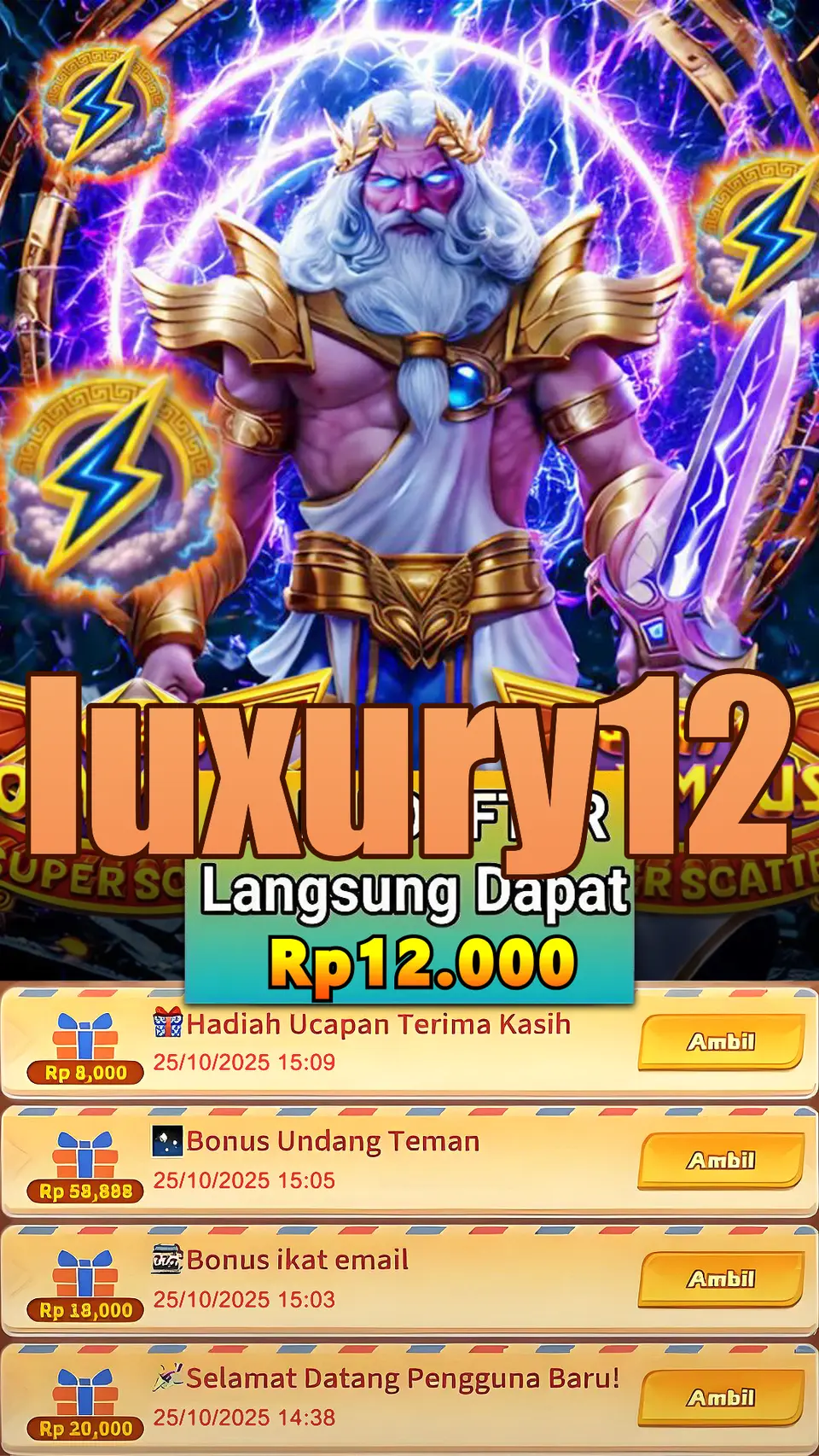 luxury12 Masuk
